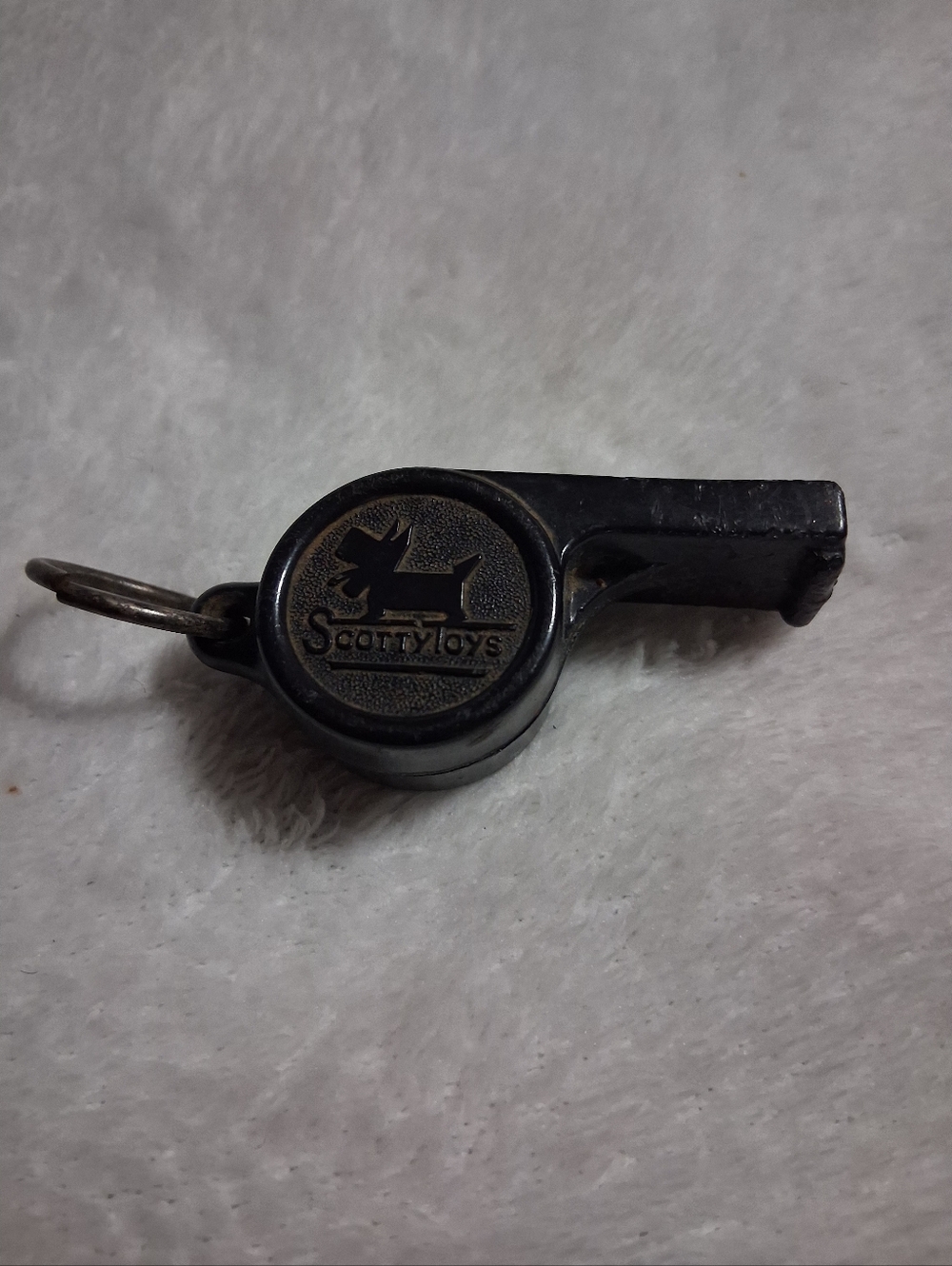 Vintage Black Scottie Dog Whistle